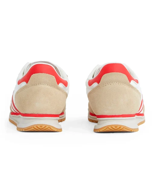 Sneakers Classic Runner in pelle Marrone Donna