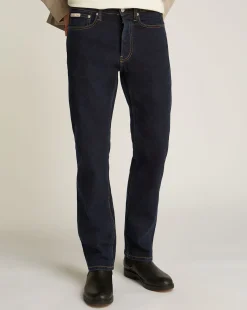 Standard Straight Jeans Blu Uomo
