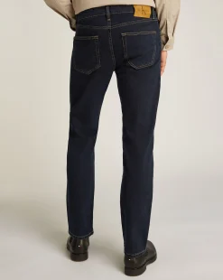 Standard Straight Jeans Blu Uomo