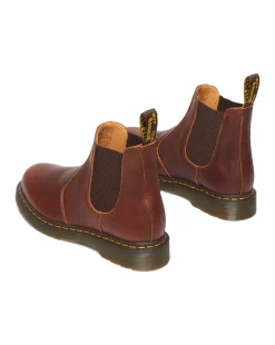 Stivaletti Chelsea 2976 in Pelle Ambassador Marrone Uomo