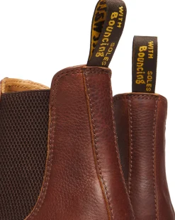 Stivaletti Chelsea 2976 in Pelle Ambassador Marrone Uomo