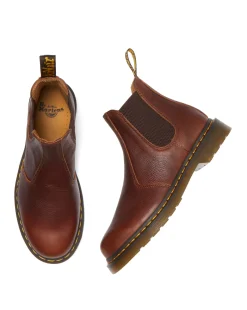 Stivaletti Chelsea 2976 in Pelle Ambassador Marrone Uomo