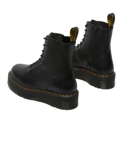 Stivaletti Platform Jadon III in Pelle Nero Donna