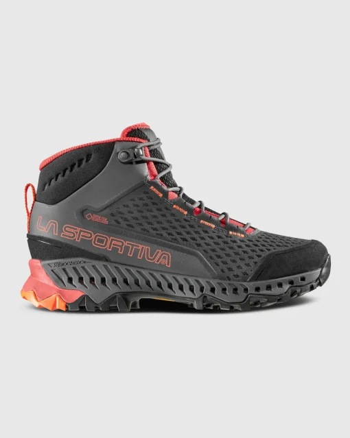 Stream Gore-Tex Nero e Rosso Donna