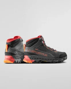 Stream Gore-Tex Nero e Rosso Donna