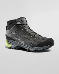 Stream Gore-Tex Nero e Verde Fluo Uomo