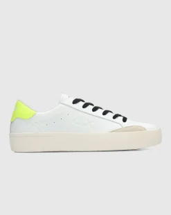 Sun68 Street Leather Bianco Uomo