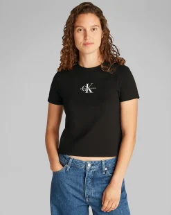 T-ashirt Monologo Nero Donna