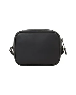 Tommy Hilfiger Borsa Essential con Tracolla e Logo Nero Unisex Adulto