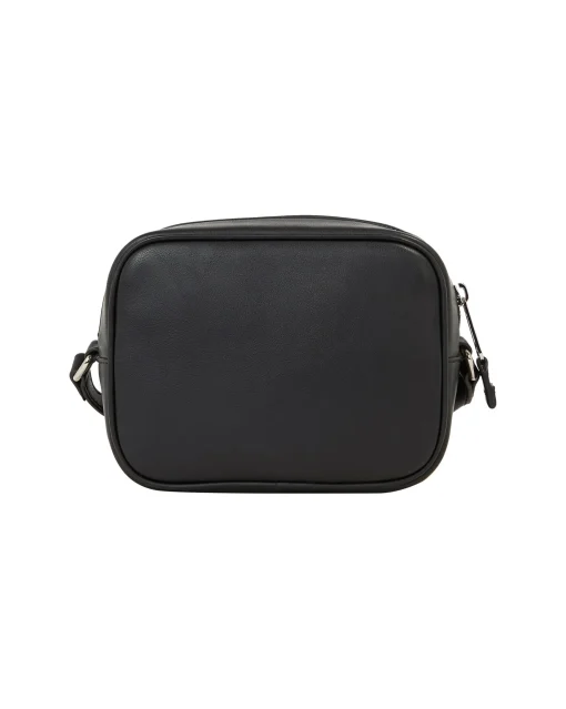 Tommy Hilfiger Borsa Essential con Tracolla e Logo Nero Unisex Adulto