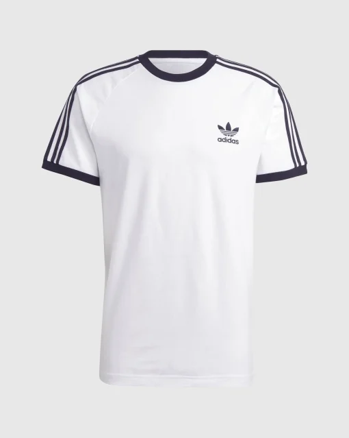 T-shirt adicolor Classics 3-Stripes Bianco Uomo