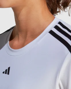 T-shirt AEROREADY Train Essentials 3-Stripes Bianco Donna