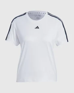 T-shirt AEROREADY Train Essentials 3-Stripes Bianco Donna