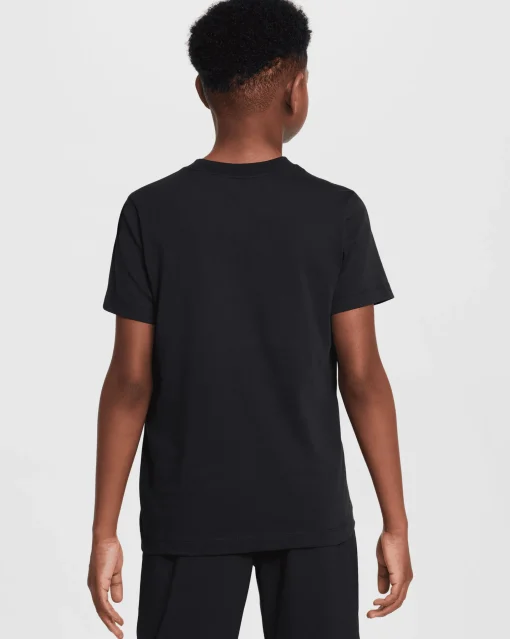 T-Shirt Boxy 2 Nero Bambino