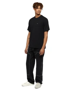 T-Shirt Clancy Heavyweight Nero Uomo