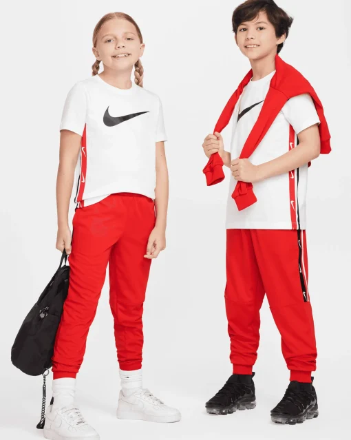 T-Shirt Club Big Logo Bianco Bambino