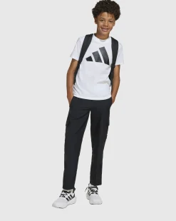 T-shirt Essentials Junior Bianco Bambino