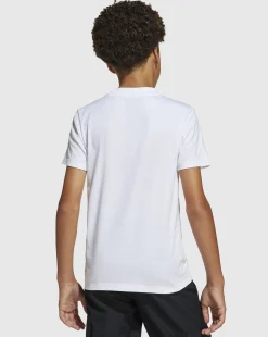 T-shirt Essentials Junior Bianco Bambino