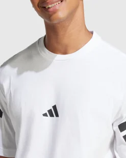 T-shirt Future Icons 3-Stripes Bianco Uomo