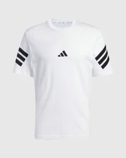 T-shirt Future Icons 3-Stripes Bianco Uomo