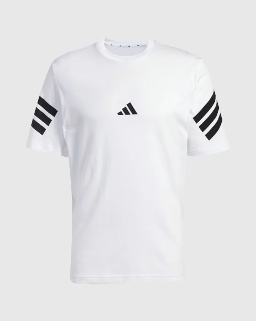 T-shirt Future Icons 3-Stripes Bianco Uomo