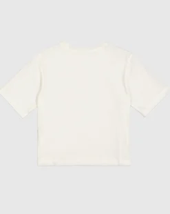 T-Shirt Girocollo Graphic Shop Bianco Bambina