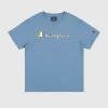 T-shirt grafica Blu Bambino