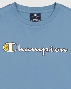 T-shirt grafica Blu Bambino