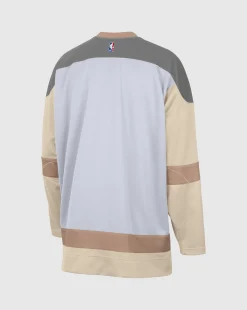 T-Shirt Hockey Chicago Bulls Bianco Uomo
