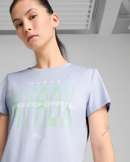 T-Shirt Hyrox Training All Day Viola Donna