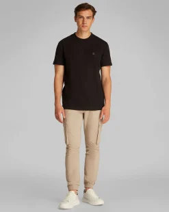 T-shirt in jersey pesante Nero Uomo