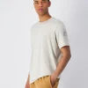 T-shirt in jersey quick-dry Grigio Uomo
