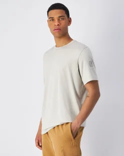 T-shirt in jersey quick-dry Grigio Uomo