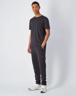 T-shirt in jersey quick-dry Nero Uomo