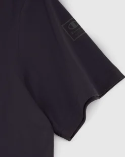 T-shirt in jersey quick-dry Nero Uomo