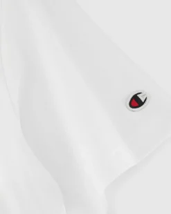 T-shirt jogtag in cotone Bianco Uomo