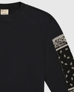 T-Shirt Maniche Lunghe Skate & Street Nero Donna