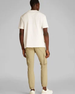 T-Shirt Monologo Shift Bianco Uomo