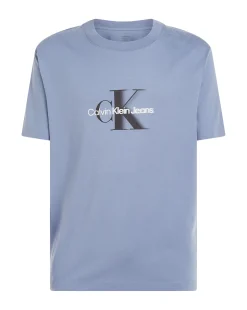 T-Shirt Monologo Shift Blu Uomo