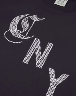 T-Shirt Oversize Girocollo From The Block Nero Donna