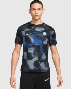 T-Shirt Pre Match Inter Academy Pro Nero Uomo