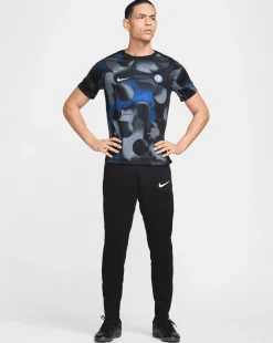 T-Shirt Pre Match Inter Academy Pro Nero Uomo