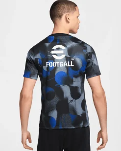 T-Shirt Pre Match Inter Academy Pro Nero Uomo