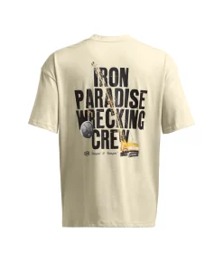 T-Shirt Project Rock Tools Silt Bianco Uomo