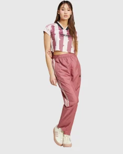 T-shirt Tiro Cut 3-Stripes Print Baby Rosa Donna