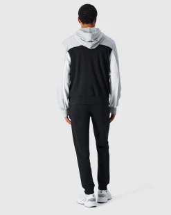 Tuta Full-Zip Con Cappuccio Sweatsuits Grigio Uomo