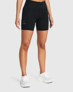 Under Armour Pantalonicini Attillati Launch Tight 6" Nero Donna