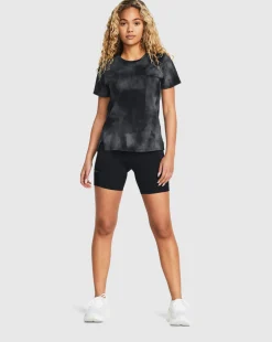 Under Armour Pantalonicini Attillati Launch Tight 6" Nero Donna
