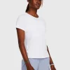 Under Armour T-Shirt Launch Elite Laser Bianco Donna