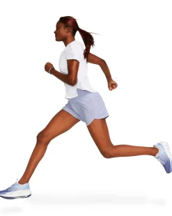 Under Armour T-Shirt Launch Elite Laser Bianco Donna